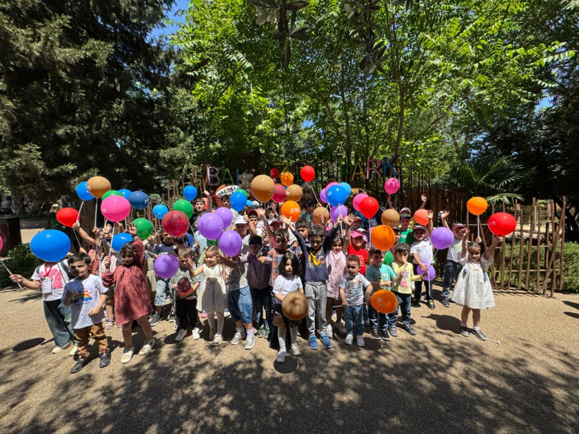 Bakı Zooloji Parkında Uşaqların Beynəlxalq Müdafiəsi Günü münasibətilə bayram tədbiri keçirilib (FOTO)