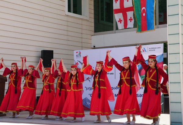 Marnuelidə Azərbaycanın və Gürcüstanın Müstəqillik Günləri qeyd edilib (FOTO)