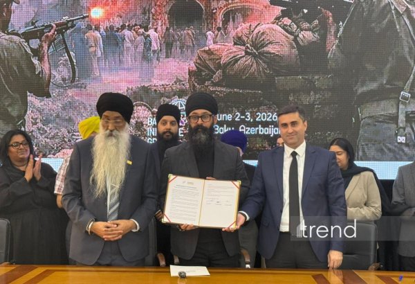 Bakı Təşəbbüs Qrupu ilə Beynəlxalq Siqh Federasiyası arasında Anlaşma Memorandumu imzalanıb