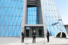 Prezident İlham Əliyev Mərkəzi Bankın yeni binasının açılışında iştirak edib (FOTO/VİDEO)