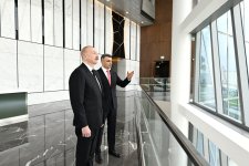 Prezident İlham Əliyev Mərkəzi Bankın yeni binasının açılışında iştirak edib (FOTO/VİDEO)