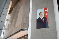 Prezident İlham Əliyev Mərkəzi Bankın yeni binasının açılışında iştirak edib (FOTO/VİDEO)