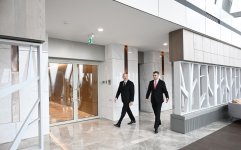Prezident İlham Əliyev Mərkəzi Bankın yeni binasının açılışında iştirak edib (FOTO/VİDEO)