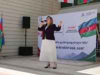 Marnuelidə Azərbaycanın və Gürcüstanın Müstəqillik Günləri qeyd edilib (FOTO)