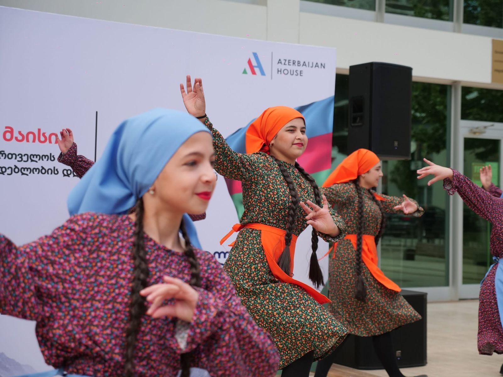 Marnuelidə Azərbaycanın və Gürcüstanın Müstəqillik Günləri qeyd edilib (FOTO)