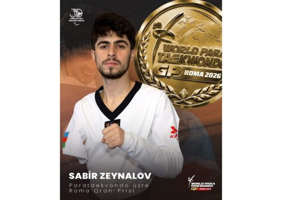 Azərbaycan parataekvondoçuları Romada iki medal qazanıblar (FOTO)