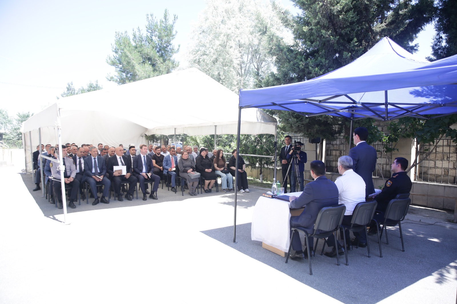 Elnur Rzayev Uzunoba kəndində sakinlərlə görüşüb (FOTO)