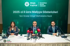 PAŞA Kapital 2025-ci ilin Maliyyə Göstəriciləri və Yeni Strateji İnkişaf Mərhələsinə dair Mətbuat Konfransı keçirib (FOTO)