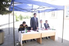 Elnur Rzayev Uzunoba kəndində sakinlərlə görüşüb (FOTO)