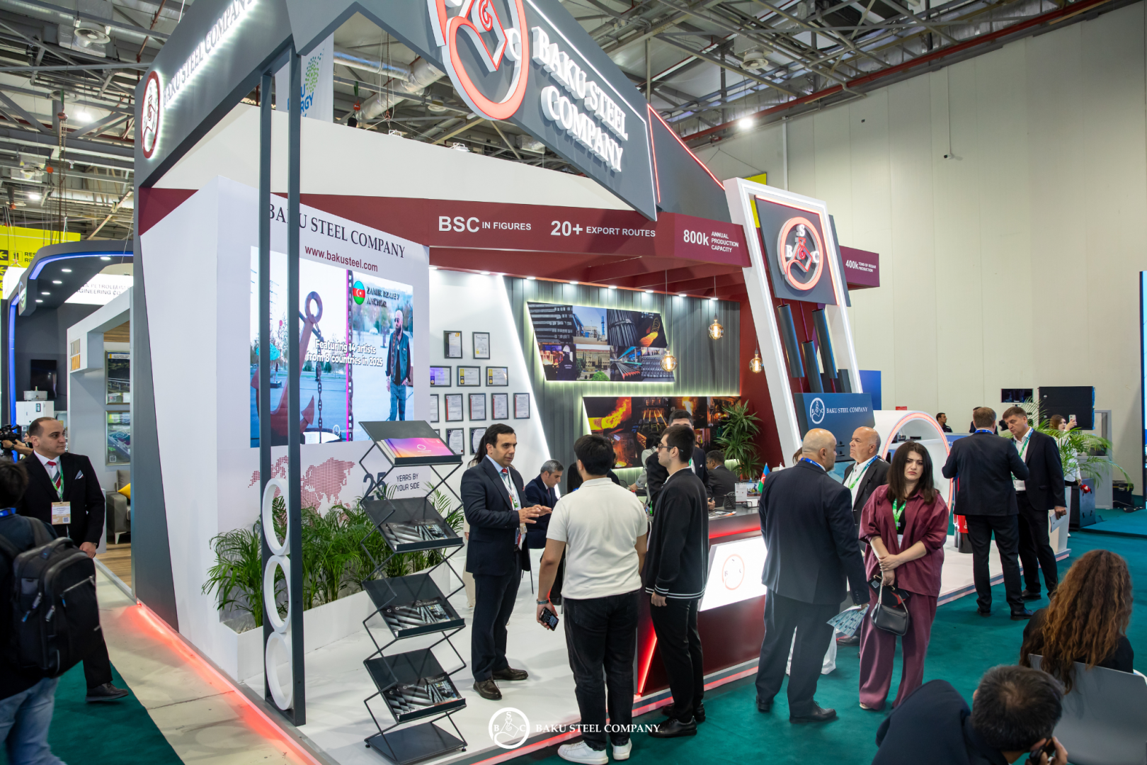 "Baku Steel Company" "Caspian Oil & Gas 2026" sərgisində (FOTO/VİDEO)