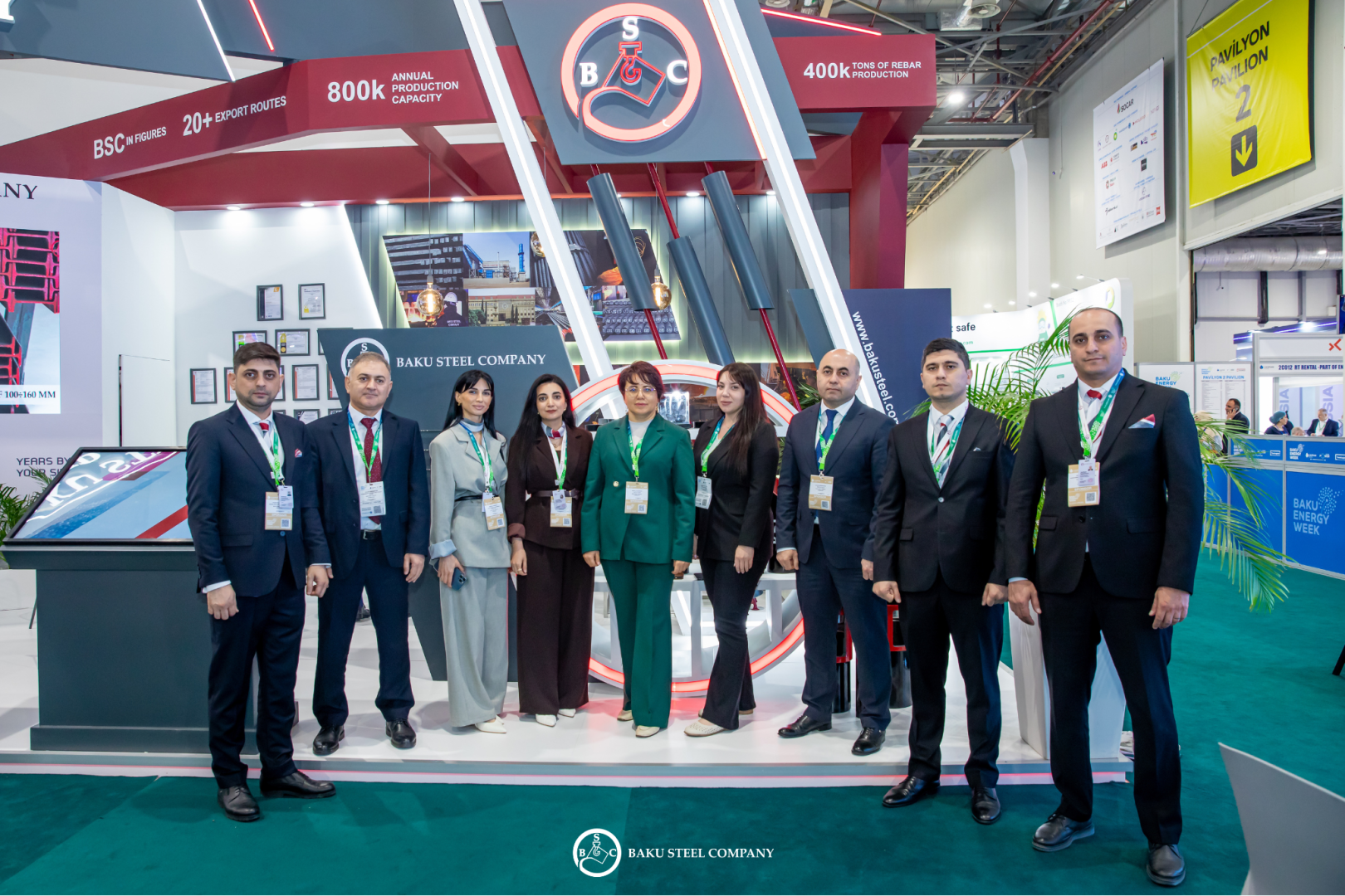"Baku Steel Company" "Caspian Oil & Gas 2026" sərgisində (FOTO/VİDEO)