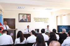 Yasamal rayon prokurorluğunda seminar və “Açıq Qapı” günü keçirilib (FOTO)