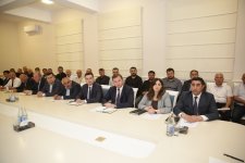 Xaçmaz Rayon İcra Hakimiyyətində Prezident İlham Əliyevin aqrar sahə ilə bağlı tapşırıqlarının icrası müzakirə edilib (FOTO)