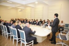 Xaçmaz Rayon İcra Hakimiyyətində Prezident İlham Əliyevin aqrar sahə ilə bağlı tapşırıqlarının icrası müzakirə edilib (FOTO)