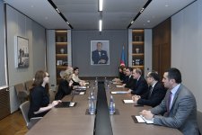 Ceyhun Bayramov BMT-nin Ətraf Mühit Proqramının icraçı direktoru ilə görüşüb (FOTO)