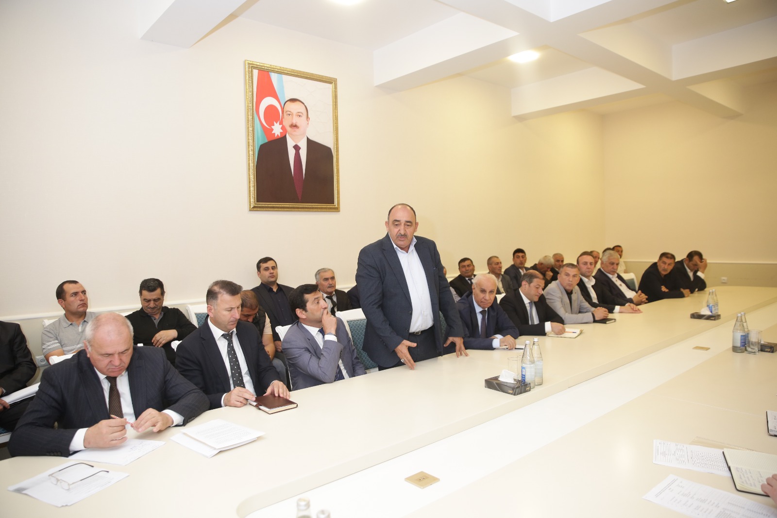 Xaçmaz Rayon İcra Hakimiyyətində Prezident İlham Əliyevin aqrar sahə ilə bağlı tapşırıqlarının icrası müzakirə edilib (FOTO)