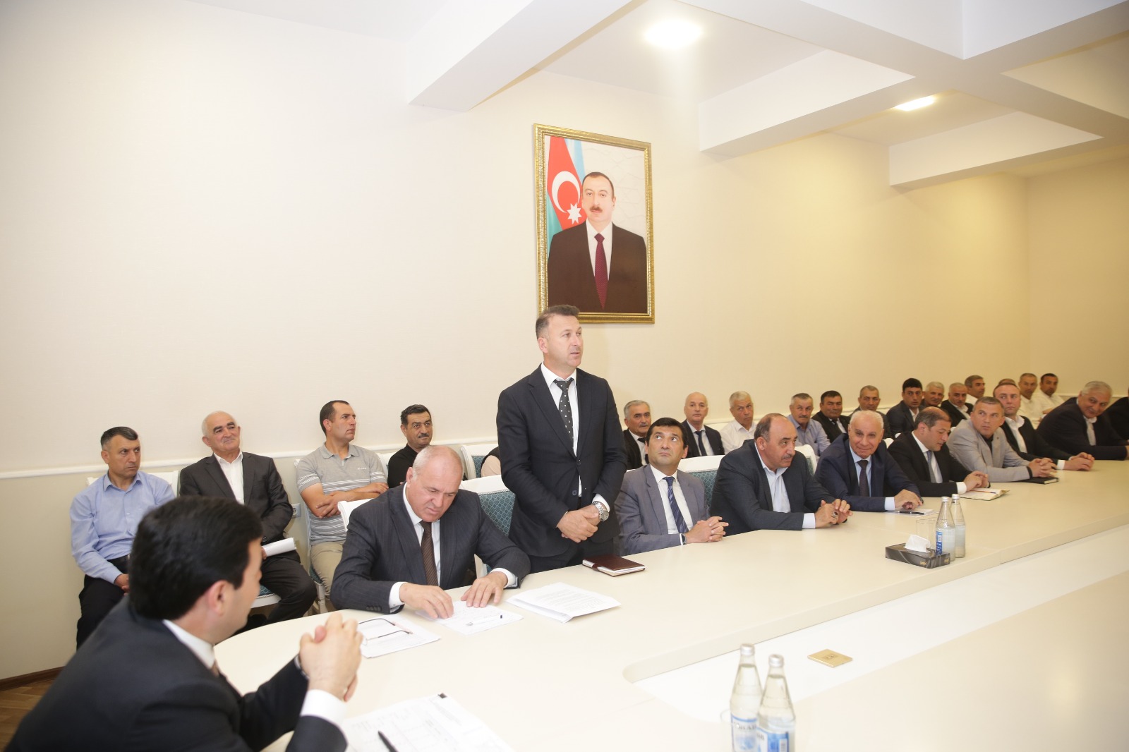 Xaçmaz Rayon İcra Hakimiyyətində Prezident İlham Əliyevin aqrar sahə ilə bağlı tapşırıqlarının icrası müzakirə edilib (FOTO)
