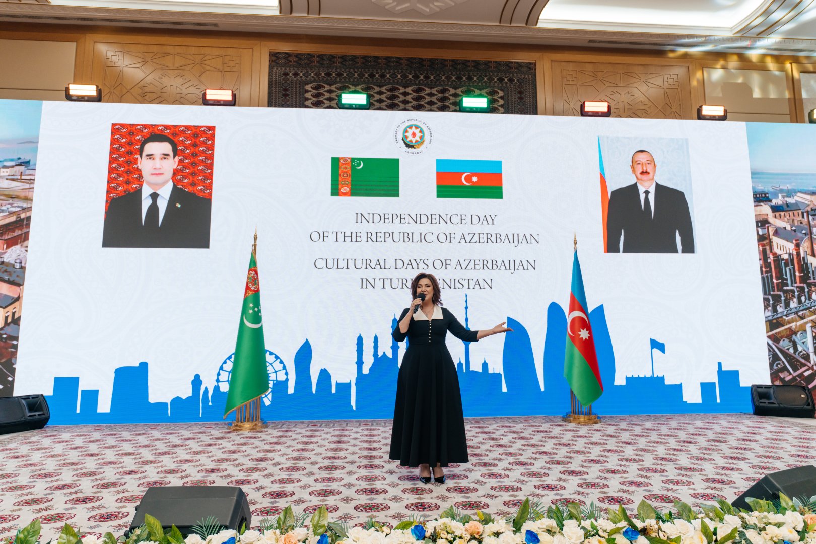 Türkmənistanda Müstəqillik Günü və Azərbaycanın Mədəniyyət Günləri qeyd olunub (FOTO)