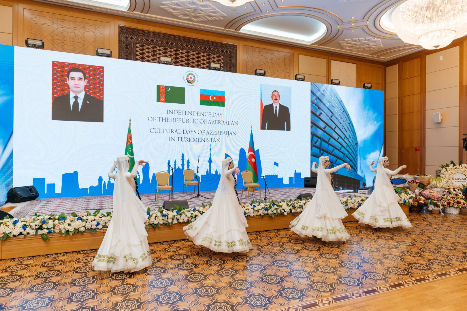 Türkmənistanda Müstəqillik Günü və Azərbaycanın Mədəniyyət Günləri qeyd olunub (FOTO)
