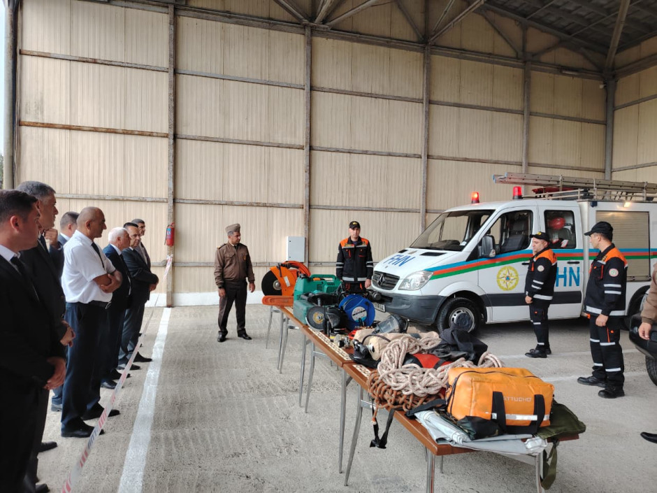 FHN-in Cənub Regional Mərkəzində mülki müdafiə kursları keçirilib (FOTO)