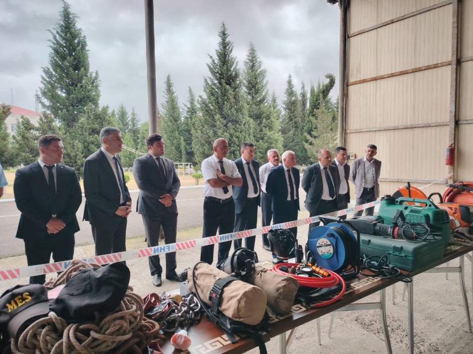 FHN-in Cənub Regional Mərkəzində mülki müdafiə kursları keçirilib (FOTO)