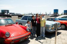 Klassik və sürət avtomobilləri festivalının birinci günü başa çatıb (FOTO/VİDEO)