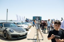 Klassik və sürət avtomobilləri festivalının birinci günü başa çatıb (FOTO/VİDEO)