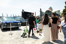 Klassik və sürət avtomobilləri festivalının birinci günü başa çatıb (FOTO/VİDEO)