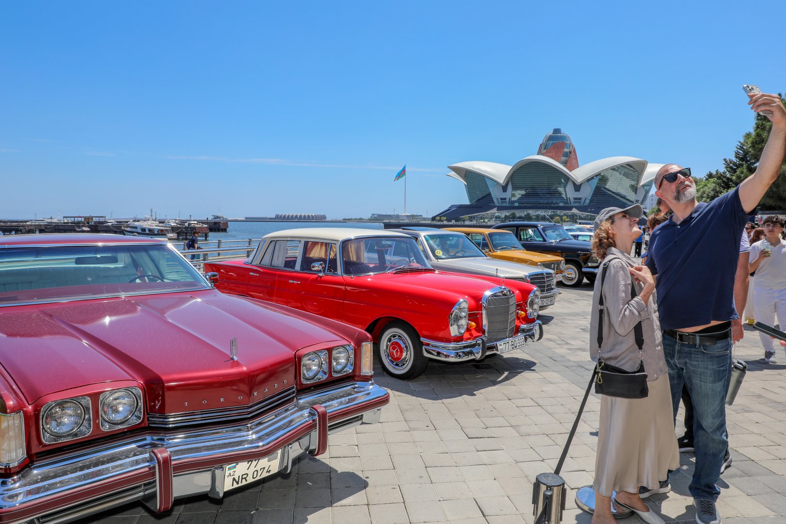 Klassik və sürət avtomobillərinin festivalı başa çatıb (FOTO/VİDEO)