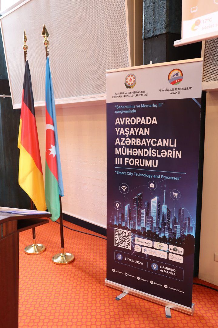 Avropada yaşayan azərbaycanlı mühəndislərin III forumu keçirilib (FOTO)