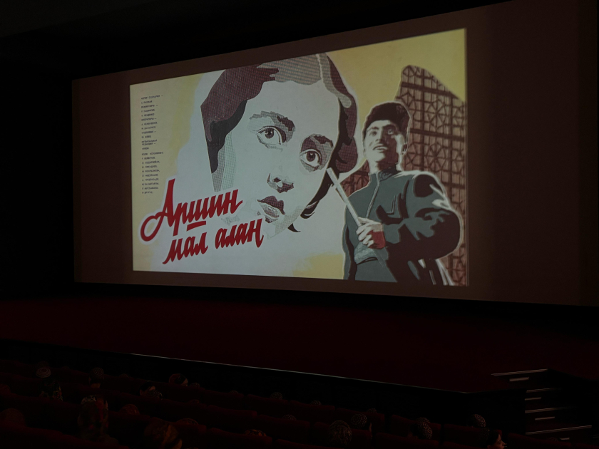 Türkmənistanda “Arşın mal alan” tammetrajlı bədii filminin n