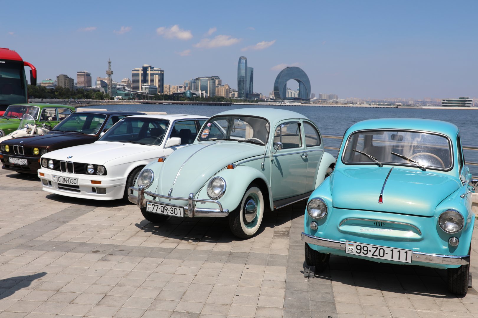 Klassik və sürət avtomobillərinin festivalı başa çatıb (FOTO/VİDEO)