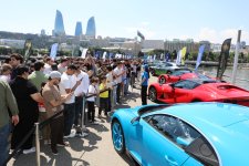 Klassik və sürət avtomobillərinin festivalı başa çatıb (FOTO/VİDEO)