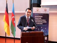 Avropada yaşayan azərbaycanlı mühəndislərin III forumu keçirilib (FOTO)