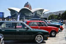 Klassik və sürət avtomobillərinin festivalı başa çatıb (FOTO/VİDEO)
