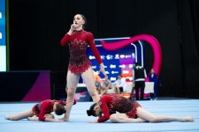 Azərbaycan gimnastları Dünya kubokunda finala yüksəliblər (FOTO)