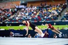 Azərbaycan gimnastları Dünya kubokunda finala yüksəliblər (FOTO)