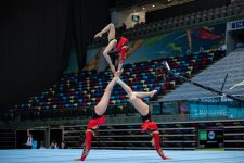 Azərbaycan gimnastları beynəlxalq turnirin finalına vəsiqə qazanıblar (FOTO)