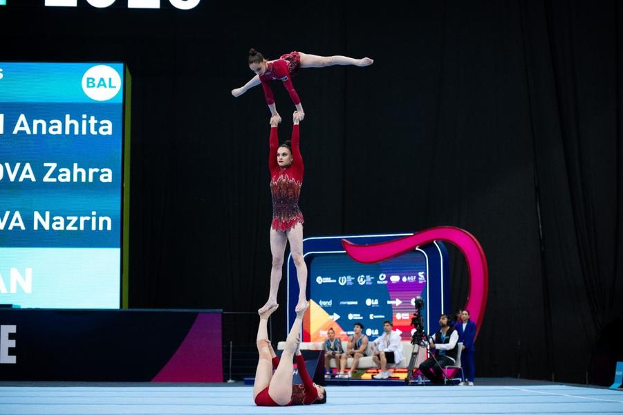 Azərbaycan gimnastları Dünya kubokunda finala yüksəliblər (FOTO)