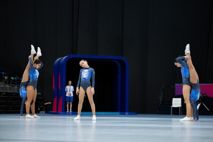 Azərbaycan gimnastları beynəlxalq turnirin finalına vəsiqə qazanıblar (FOTO)