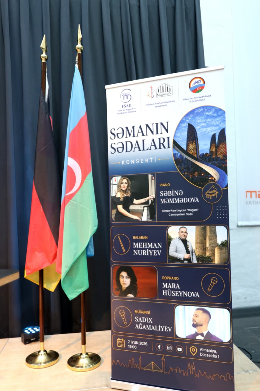 Almaniyada 15 İyun Milli Qurtuluş Günü münasibətilə təntənəli tədbir təşkil olunub (FOTO)