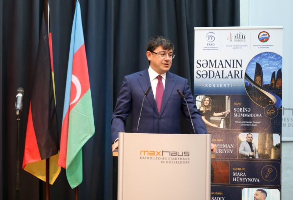 Almaniyada 15 İyun Milli Qurtuluş Günü münasibətilə təntənəli tədbir təşkil olunub (FOTO)