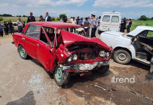 Goranboyda ağır qəza: 2 nəfər ölüb