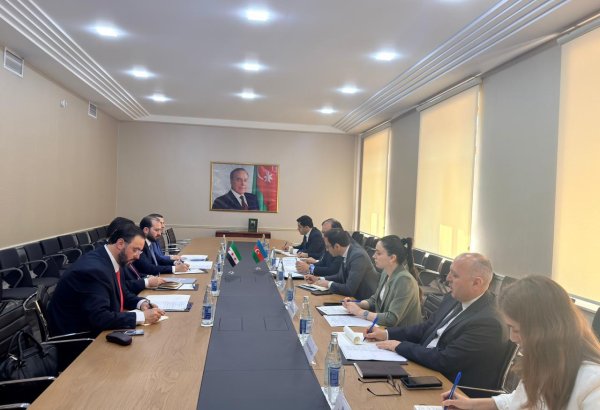 Azərbaycan və Suriya arasında ilk konsulluq məsləhətləşmələri keçirilib (FOTO)