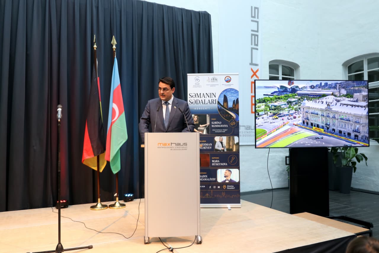 Almaniyada 15 İyun Milli Qurtuluş Günü münasibətilə təntənəli tədbir təşkil olunub (FOTO)