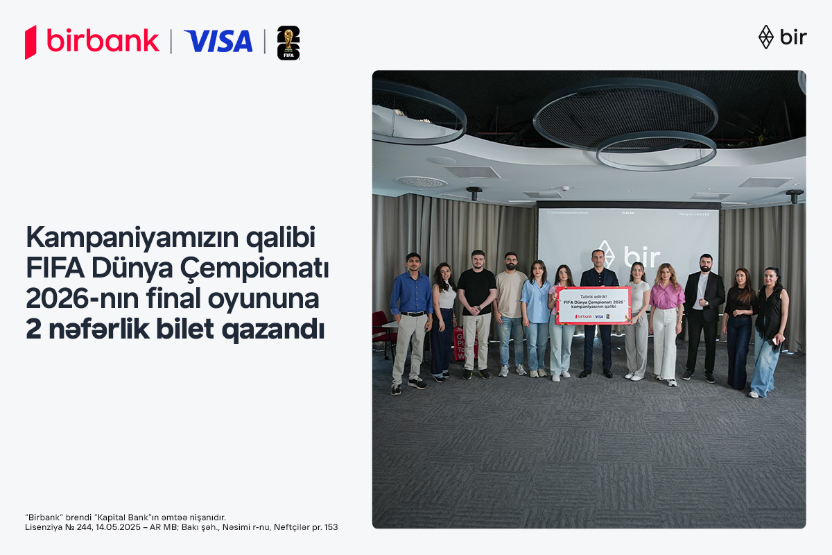 FIFA 2026 finalını yerində izləmək fürsəti sahibinə təqdim e