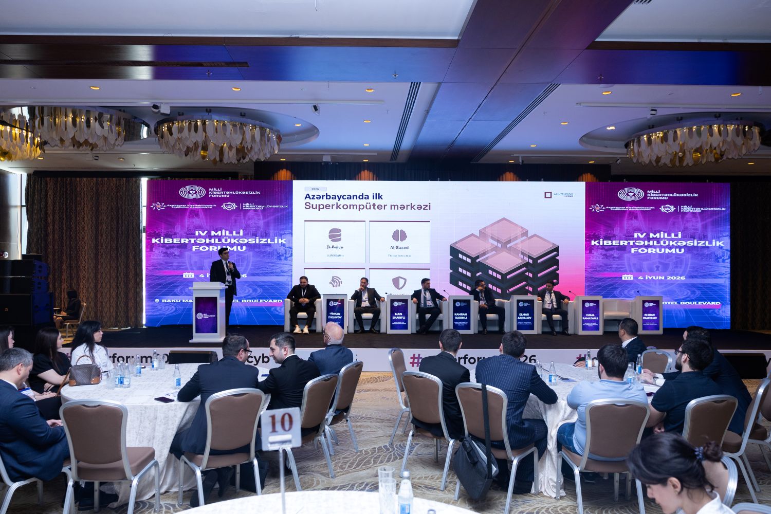 AzInTelecom IV Milli Kibertəhlükəsizlik Forumunda (FOTO)
