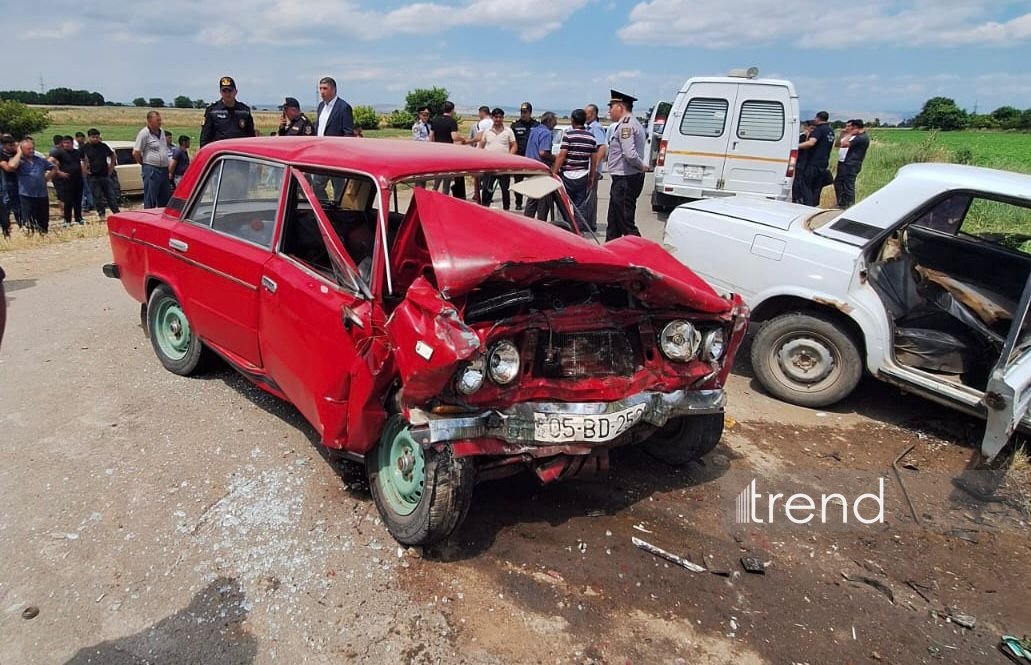 Goranboyda ağır qəza: 2 nəfər ölüb