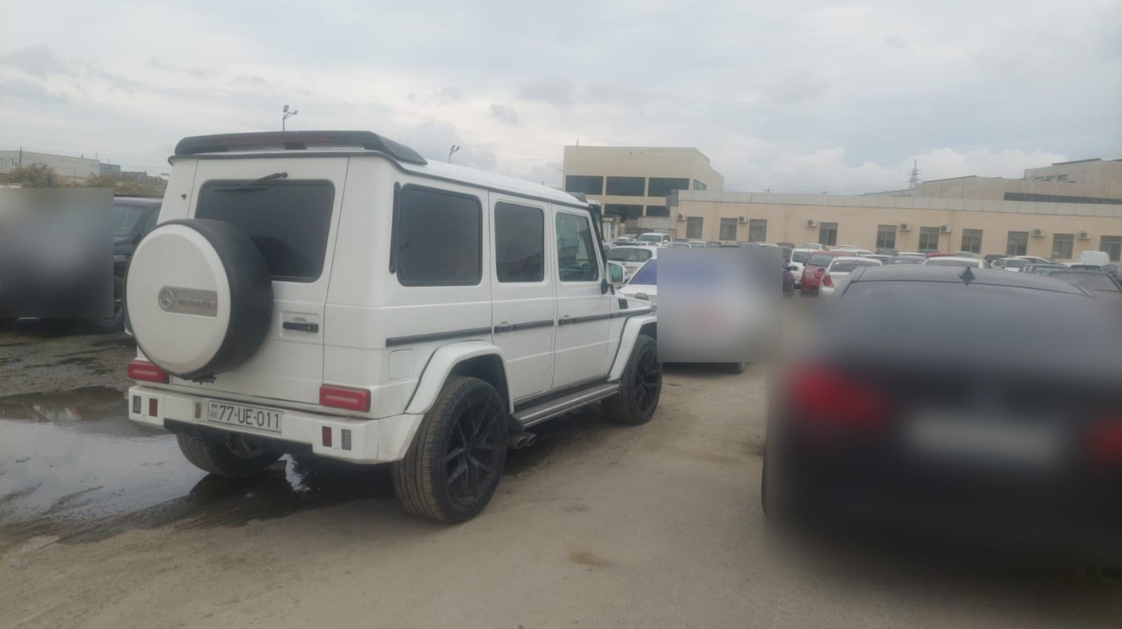 Masazırda sürücülər arasında yaranan insidentlə bağlı bir nəfər saxlanılıb (FOTO)