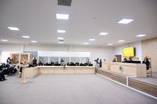 Ermənistan vətəndaşlarının şikayətləri üzrə apellyasiya məhkəməsində tərəflərin çıxışlarına başlanılıb (FOTO)